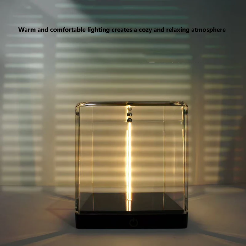 Magnetic Creative Soft Light Atmosphere Night Light Dormitory Bedroom Multi level Adjustable Rechargeable Touch Desk Lamp