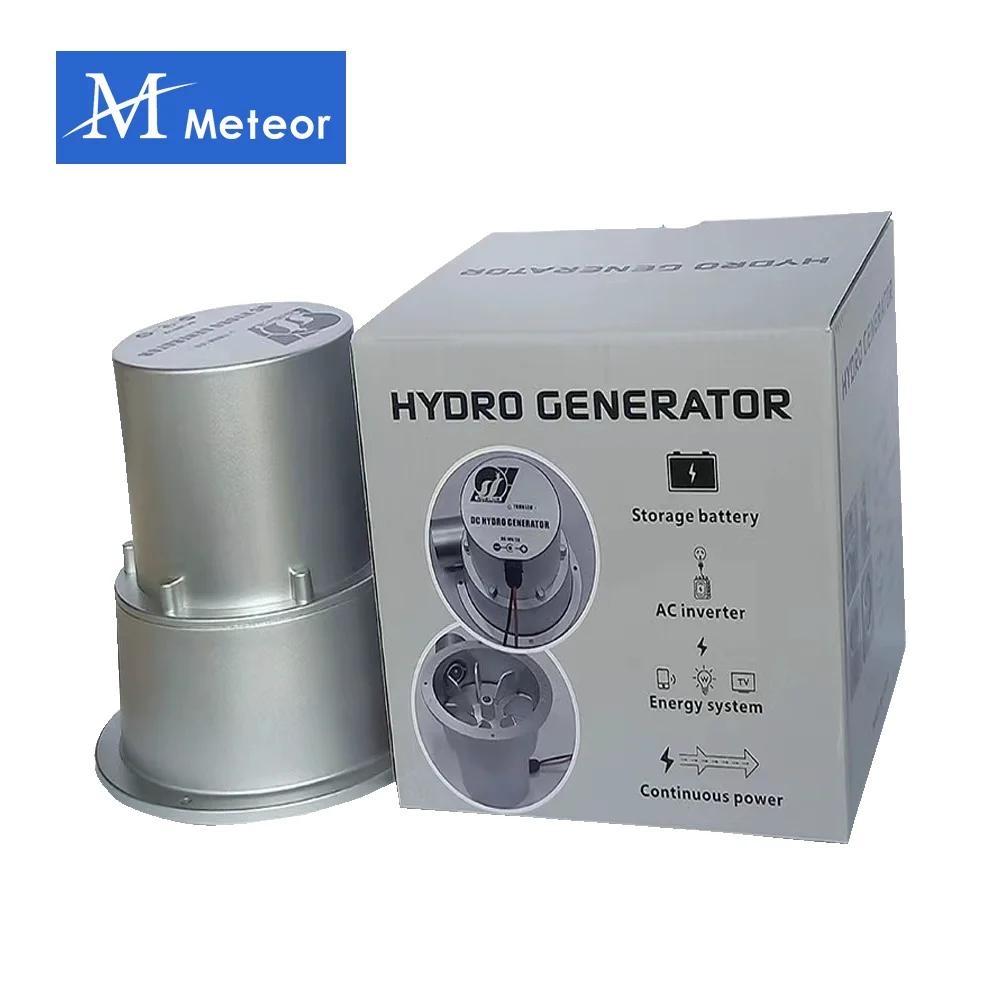 Water Turbine Hydraulic Generator 18V Type Outdoor Household Small Hydroelectric Generator DC Permanent Magnet Brushless hydroelectric generator