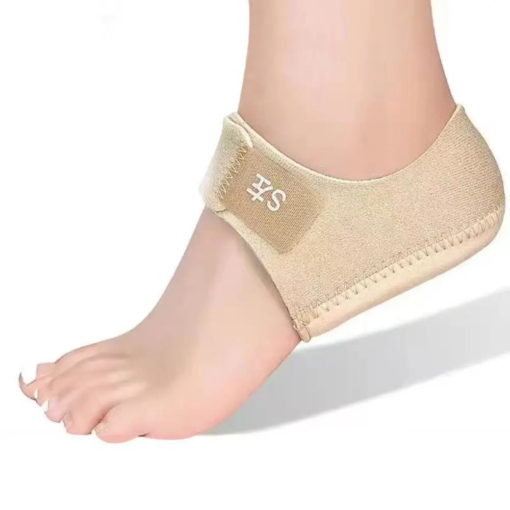 Insoles Silica Gel Heel Cover Cushioning Washable Foot Arch Pads Warm Reusable Half sole Socks Male