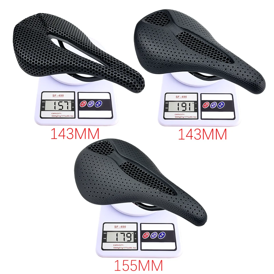 BALUGOE-Bicycle 3D プリントカーボンサドル、快適なロードバイク MTB