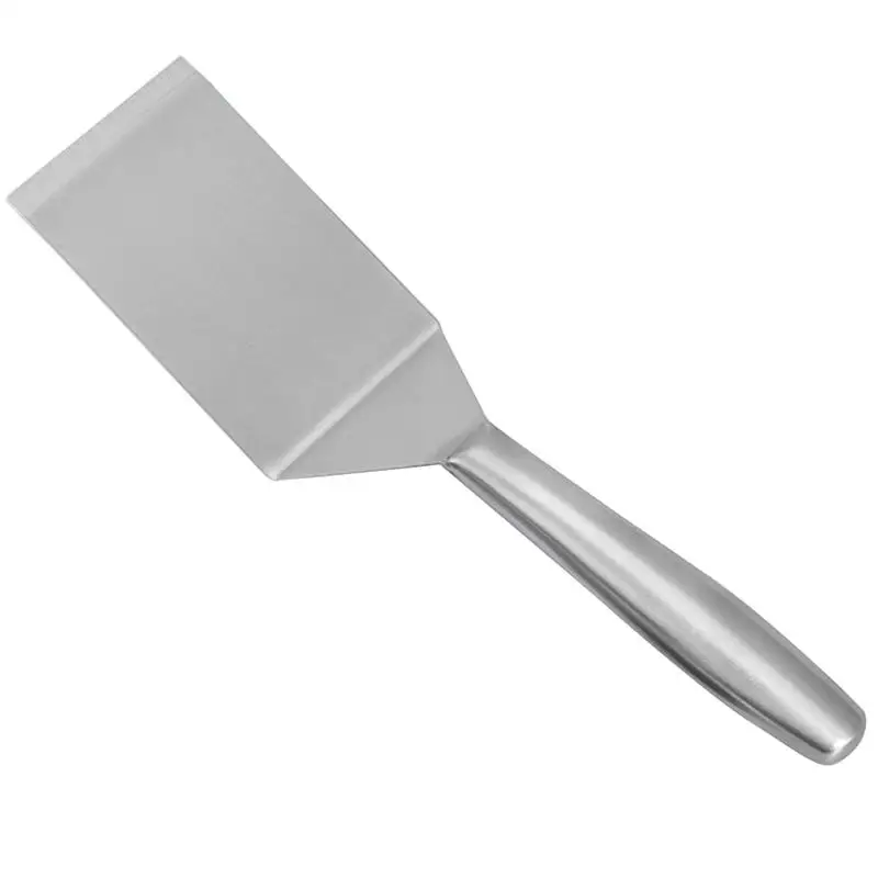 Non-stick Pan Stainless Steel Spatula Metal Flat Spatula Large Fish Turner Grill Barbeque Turner Griddle Scraper for Kitchen kitchen spatula