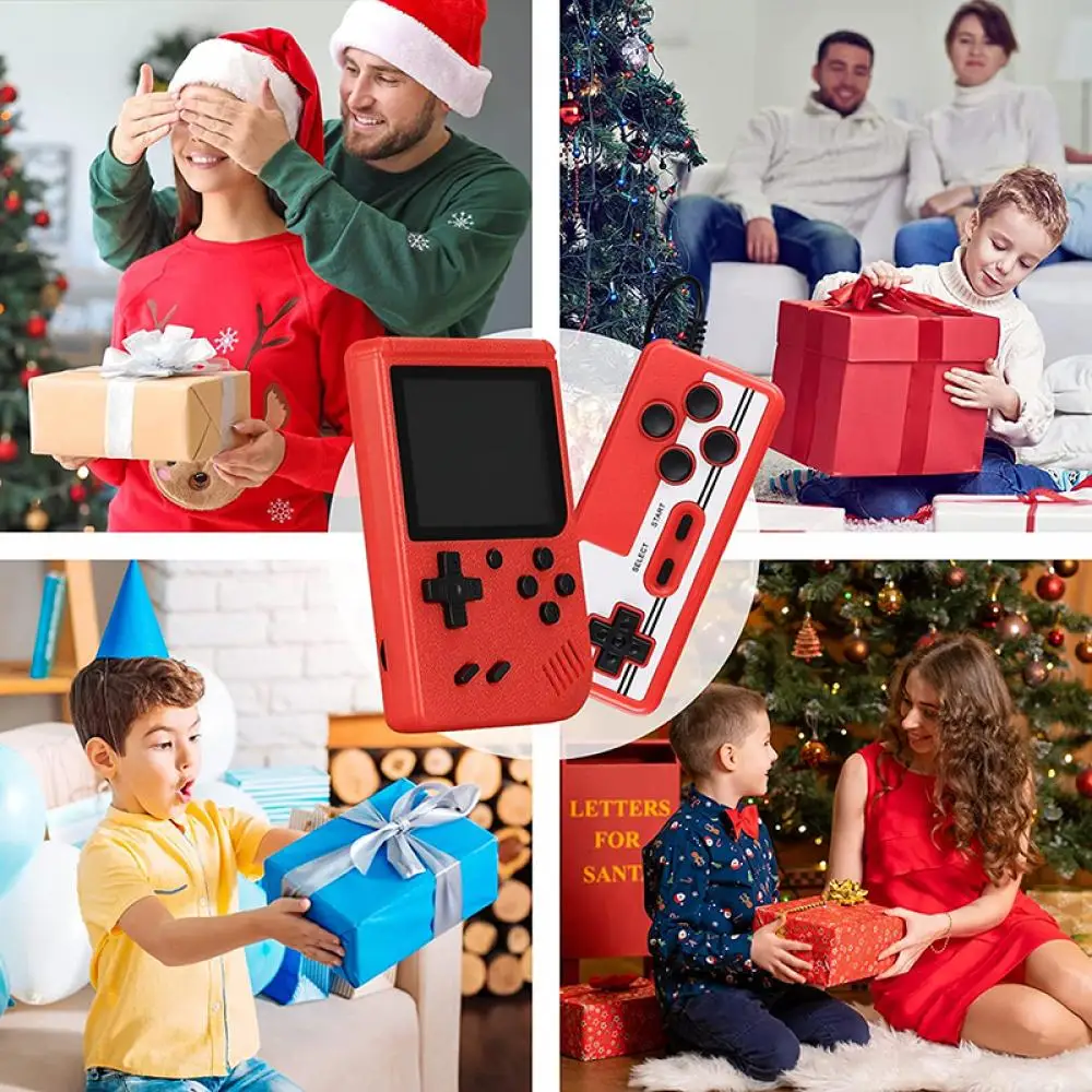 Retro Portable Mini Video Game Console Built-in 400 Games 3.0 Inch LCD Screen Kids Gift 8-Bit Handheld Game Player AV Output view 6