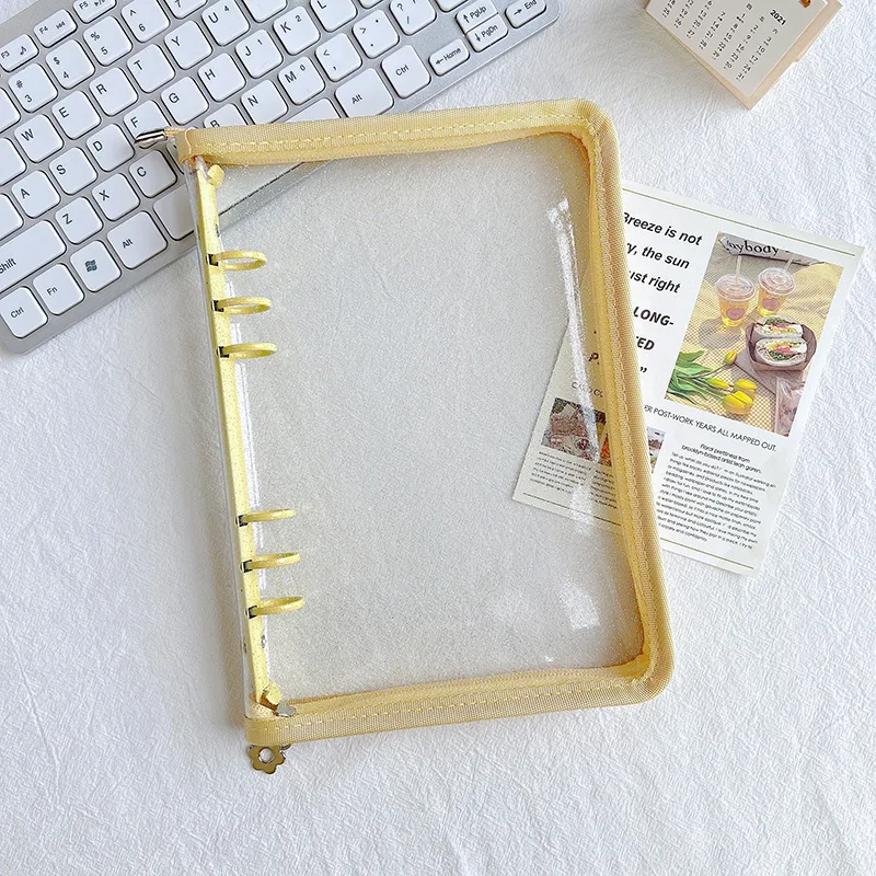 Zipper Binder Photo Card Collection & Organizer Diary Notebook