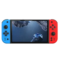 G90 PSP 7 pouces 64GB 4000mAh console de jeu portable arcade adapté pour PSP/PS1 rétro TV contrôleur de jeu cadeau pour garçons 6
