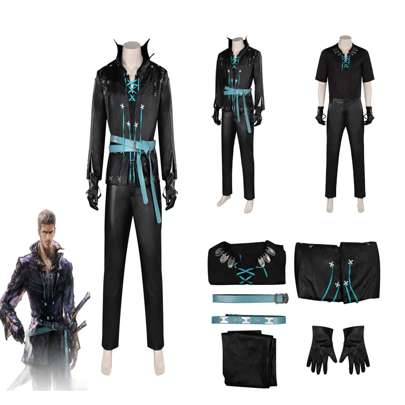 

Anime Game Final Fantasy XVI Cidolfus Telamon Cosplay Costume Coat Pants Outfits Halloween Carnival Men Male Role Disguise Suit
