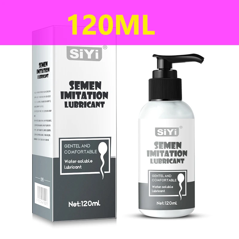 Anal Lubricant for Sex Semen Lube Vagina Water Based Fake Sperm Lubrication Gay Adult Masturbation Intimate Toys Gel Sexy Shop