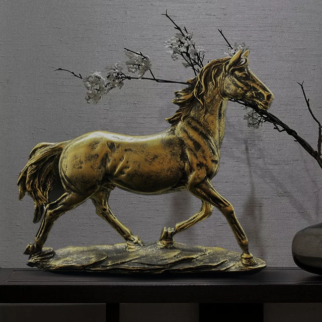 Resin Horse Statue  Bronze Horse Sculpture with free shipping on Aliexpress