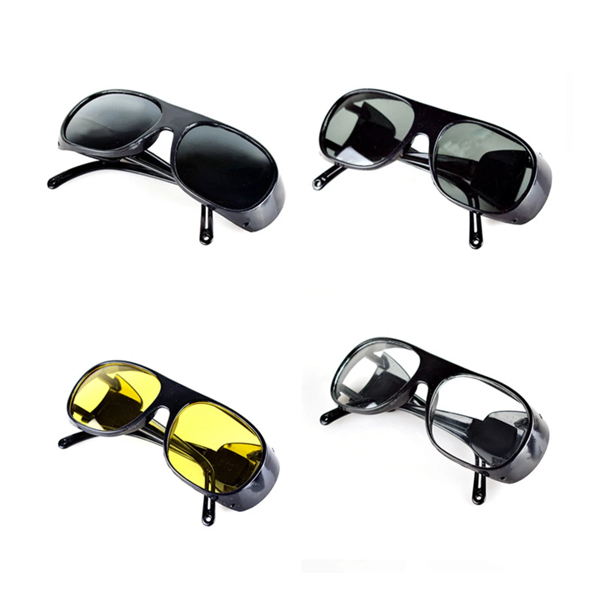 Glass Welding Glasses Special Goggles For Welders Anti-glare Dust-proof Protection Glasses Welding Machine Equipment Tools