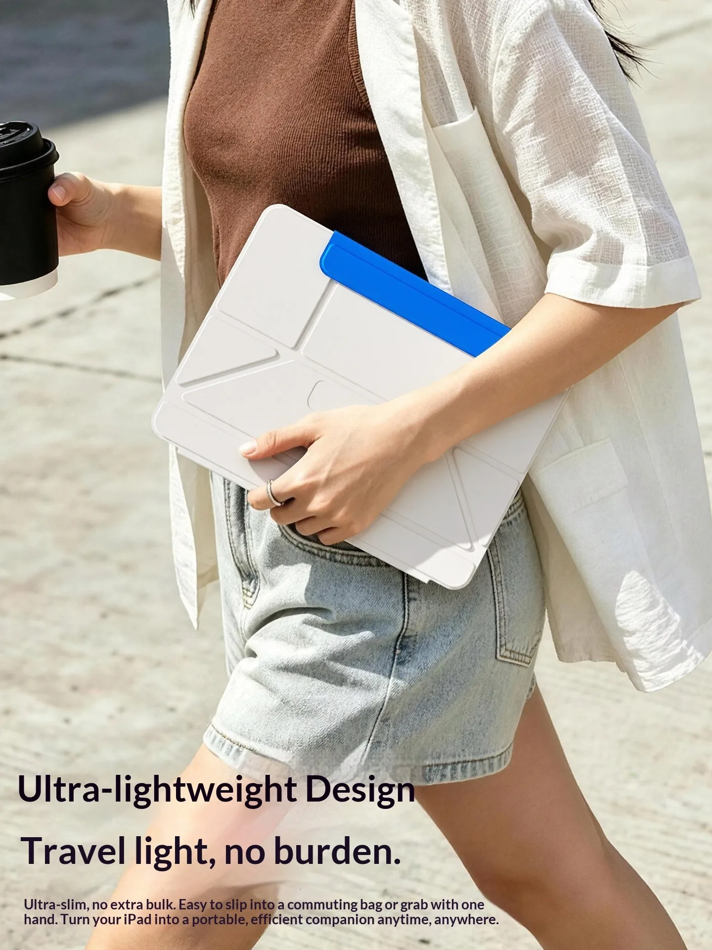 Dual-Color Double-Sided Magnetic Stand Case