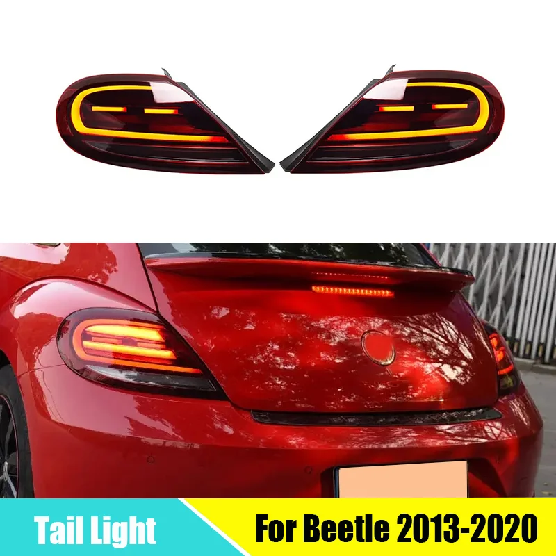 

LED Taillights for Beetle 2013-2020 Tail Light Fog Lamp Dynamic Running Turn Signal Rear Reverse Backup Lamp