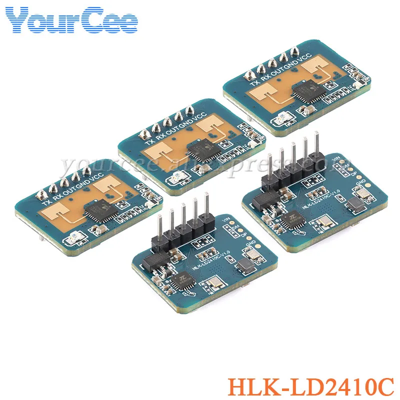 รูปสินค้า โมดูลเซ็นเซอร์ตรวจจับการเคลื่อนไหว HLK-LD2410C 24GHz