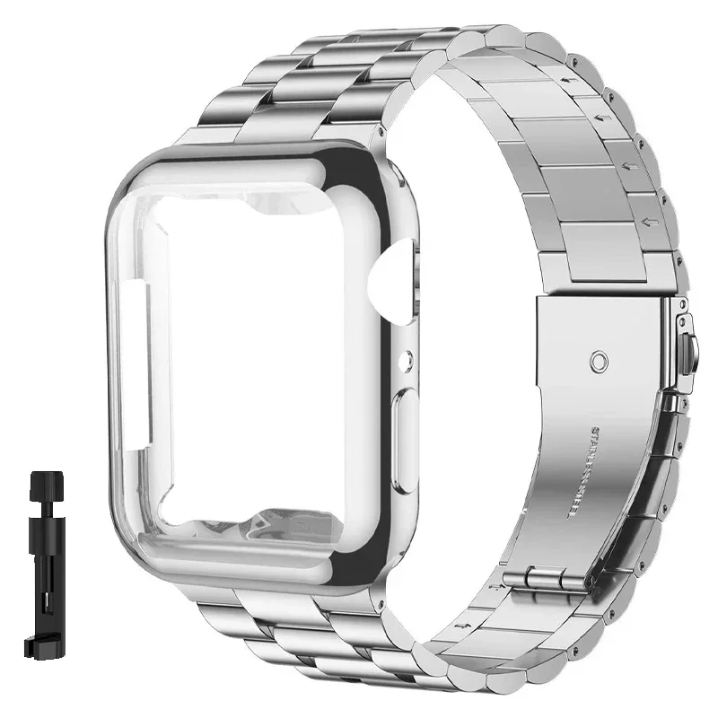 Premium Stainless Steel Band with Case
