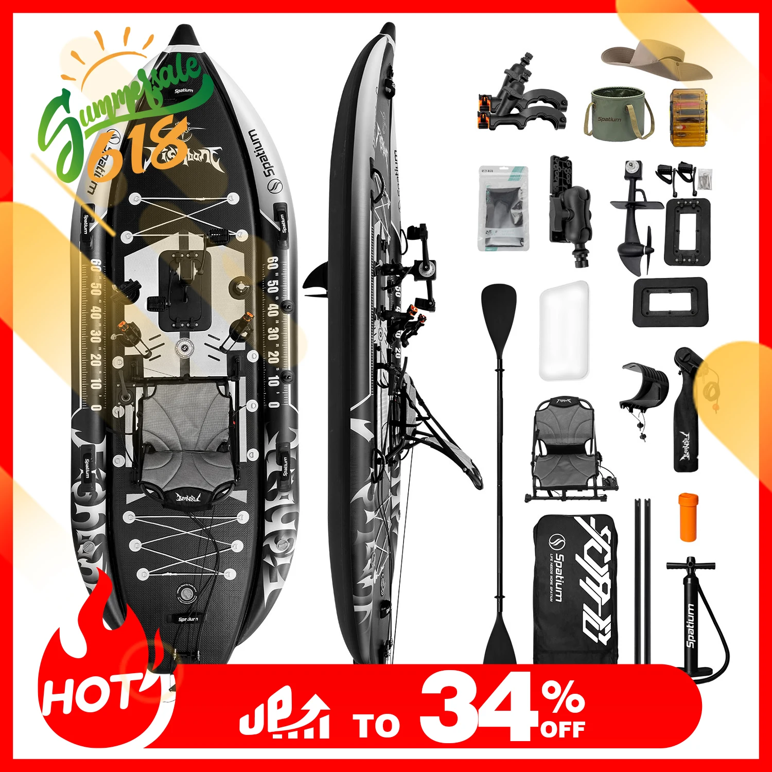 Spatium Pedal Kayak 1