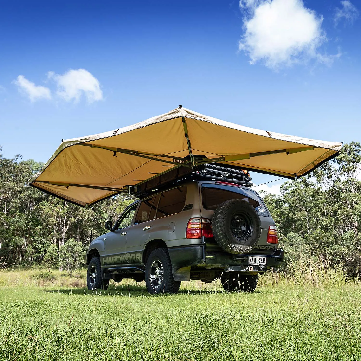 

Free standing outdoor camping 4X4 car Truck right / left Side 270 Degree canvas legless awning Tents