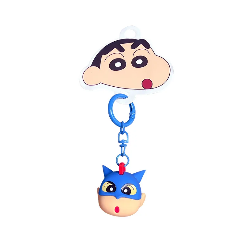 Portachiavi Crayon Shin-chan Miyako Noharra, cartone animato, design accattivante, alla moda, per coppie, accessorio per zaino studentesco - immagine 3