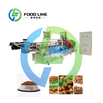 Macchina per la produzione di pellet di mangime per cani e gatti, acquario, proteine di soia, snack, lavorazione di pellet, produzione di linea di estrusione
