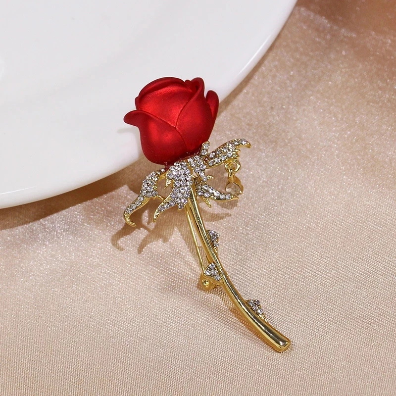 Spilla Girasole Con Strass - Accessorio Per Sciarpe E Vestiti, Regalo Donna - Foto 14