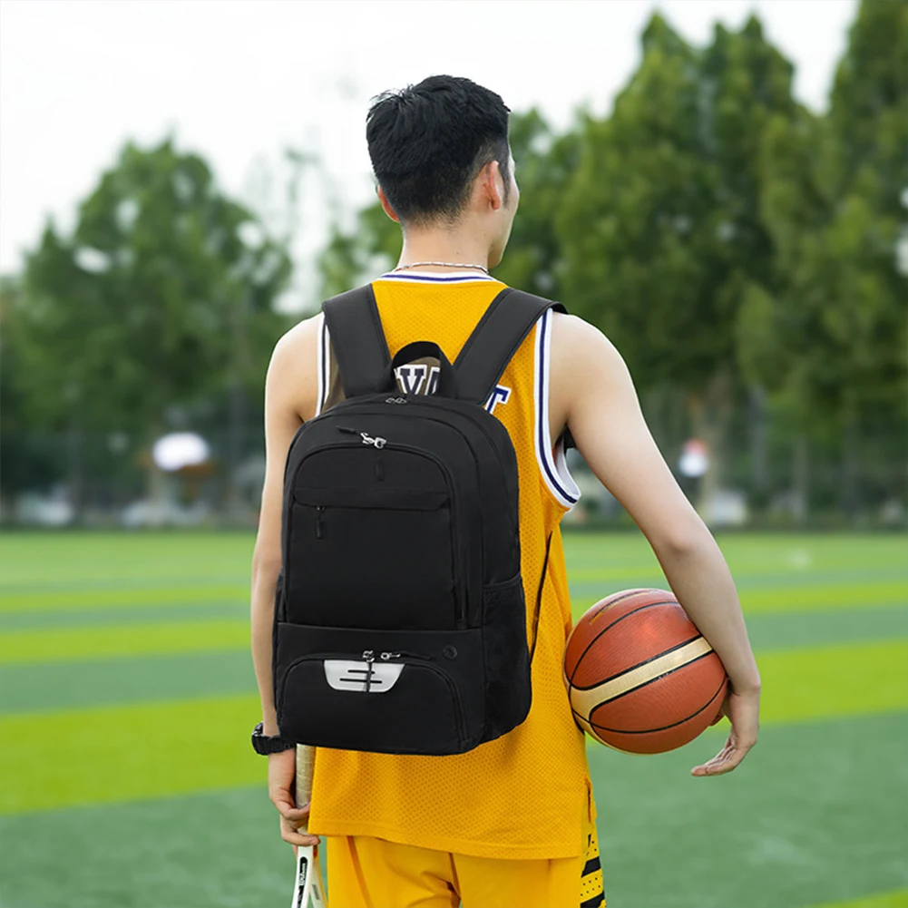 Basketball Backpack Gym Bag with Shoe Compartment Sports Backpack Multi-pockets Laptop Waterproof for Outdoor Sports
