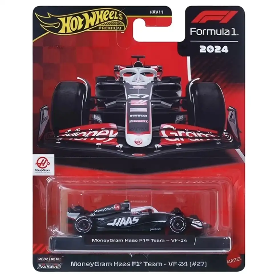 Hot Wheels 1:64 F1 Racing Premium, Red Bull, Alpine and Haas