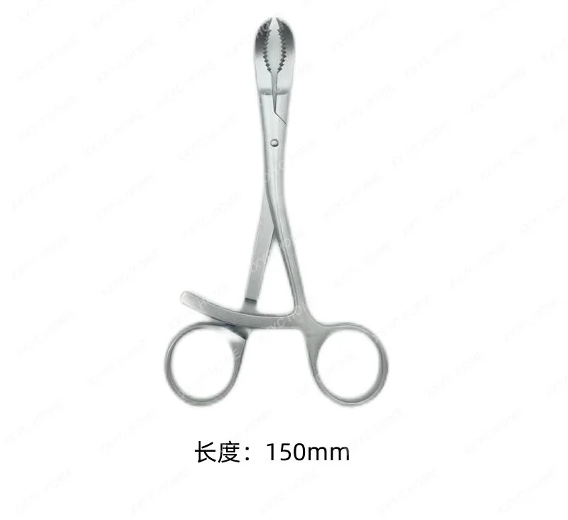 

Toothed Reduction Pliers Pet Orthopedic Animal Equipment Bone Holding Forceps Veterinary Bone Plate Fixed Reduction