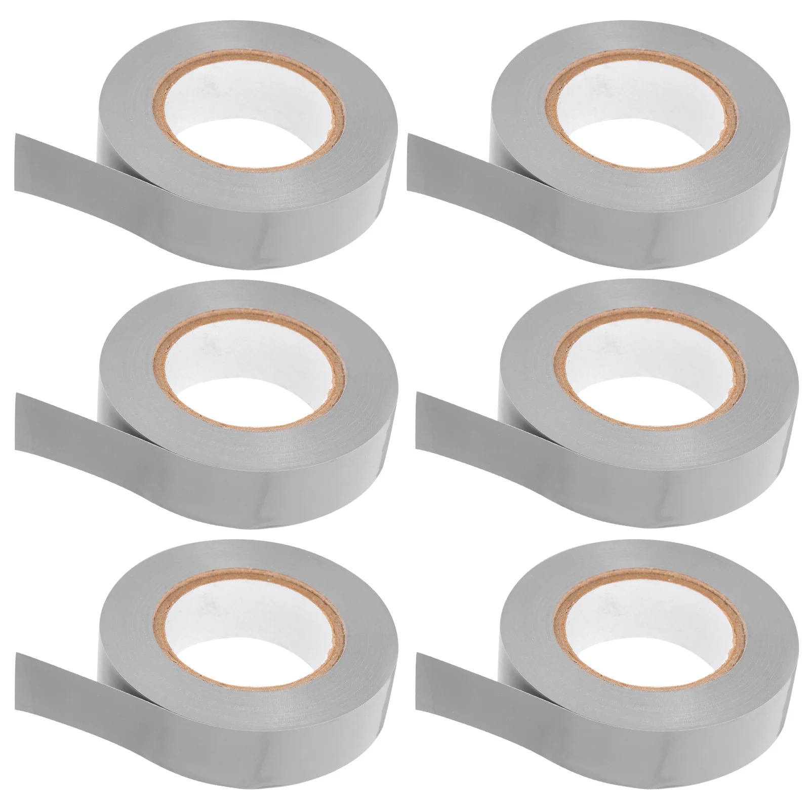

6 Rolls Electrician Tapes Electrical Insulating Tapes Multi-functional Electrical Tapes 20m