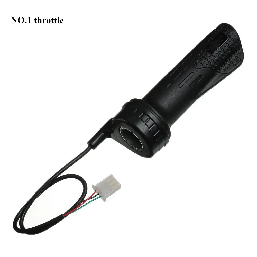 Versatile Electric Bike and Scooter Twist Throttle Grip - Black