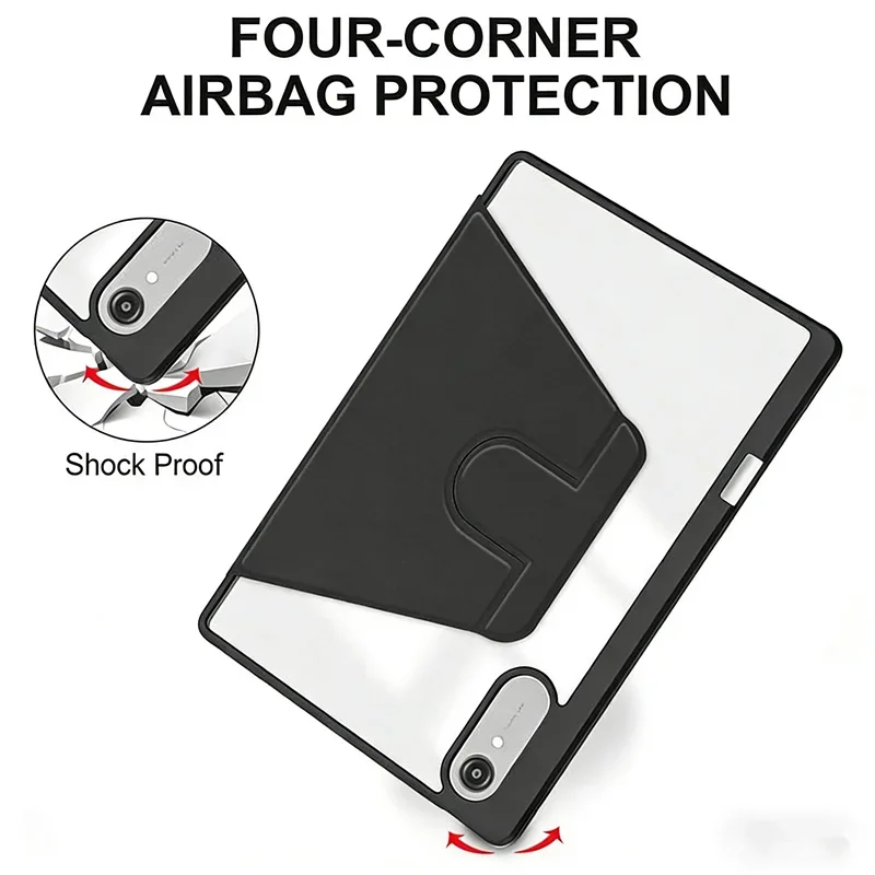 360 Rotating Magnetic Stand Acrylic Back Cover
