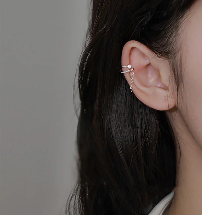 1PC Non-Piercing Cuff Ear Clip Earring for Women