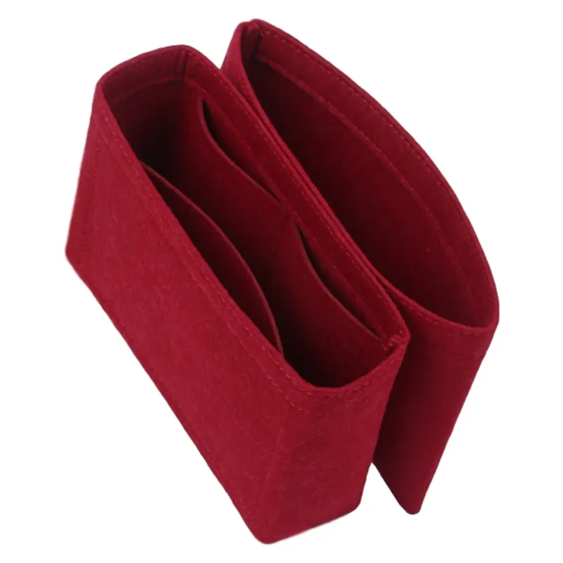 Felt Bag Organizer Felt Cloth Bag Liner For Pochette Metis East Weat Bag Multi-functional Travel Insert Makeup Organizer Shaper