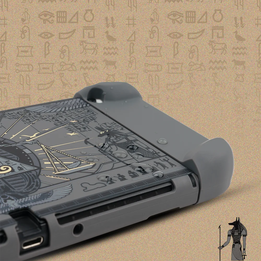 Capa de Cristal para Nintendo Switch Oled ns Joy-con Controlador de Proteção da Pele Case Protetor Completo - Image 4