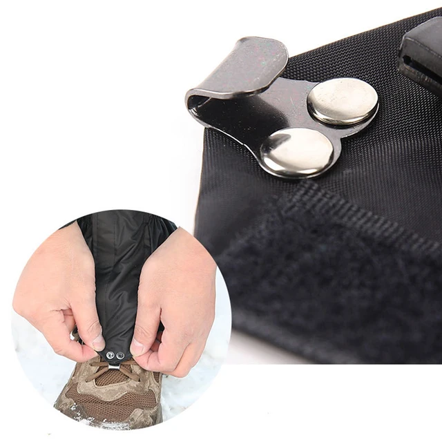 Outdoor Waterproof Foot Cover Durable Highly Breathable Double-Deck Hiking Climbing Legging Wraps Hunting Gaiters 5