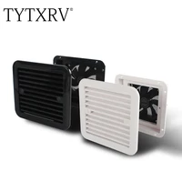 Grille de réfrigérateur avec ventilateur pour remorque RV, caravane, Air latéral, Vent fort, échappement, accessoires automobiles, style de voiture, camping-Car, 12V, 4W 1