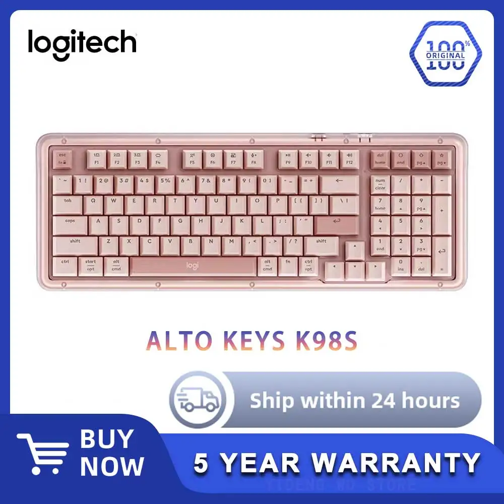 New Logitech K98S mechanical wireless keyboard ALTO KEYS AI