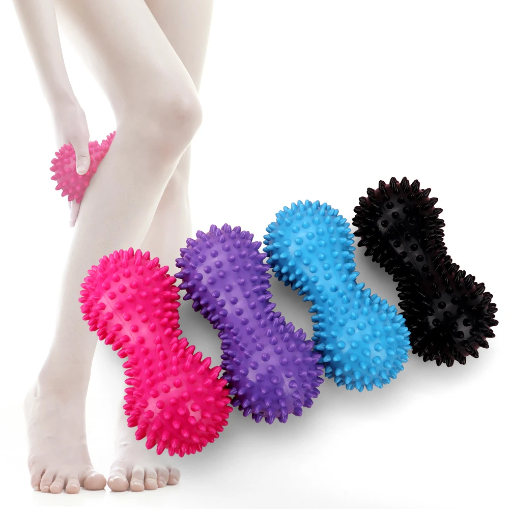 1pc Peanut Massage Ball Trigger Point Yoga Fitness Durable Fascial Ball