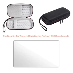 Compact Handheld Gaming Protective Storage Case - Hard Shell Accessory Bag (With 10max3 film)