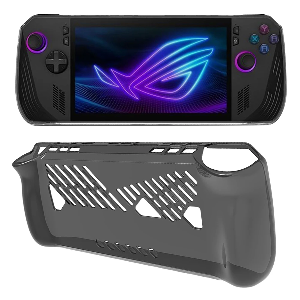 Per ASUS ROG Ally X Case Custodia protettiva in TPU Custodia protettiva anti-caduta Custodia protettiva anti-graffio Custodia morbida trasparente Accessori per giochi - immagine 5