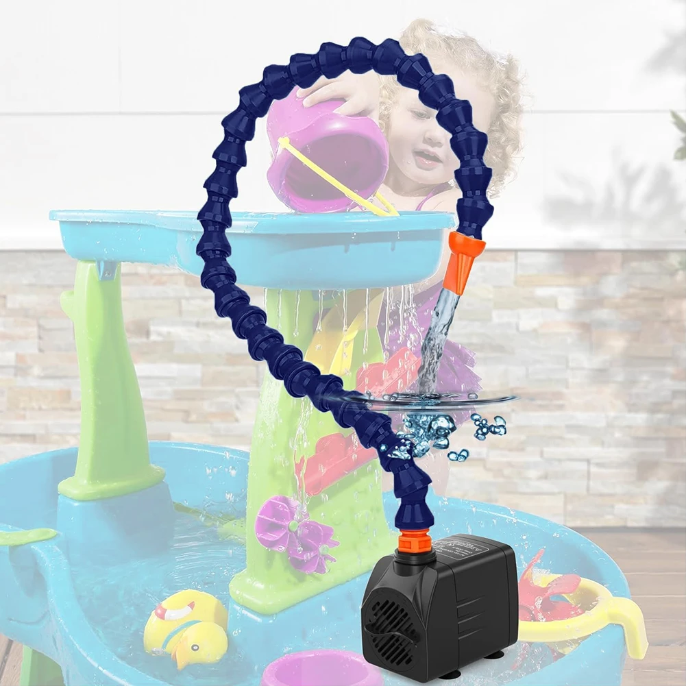 Automatic Water Supply Accessories Water Table for Toddlers Powerful Pump for Water Play Table Water Game Toys for Kids 2
