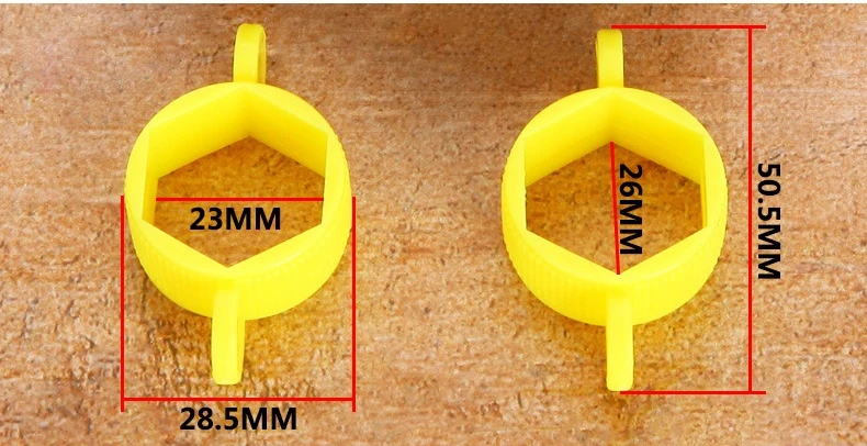 5Pcs DN15 Water Inlet Hose Installation Tool Allen Wrench Plastic Wrench Stainless Steel Bellows Nut Household Products