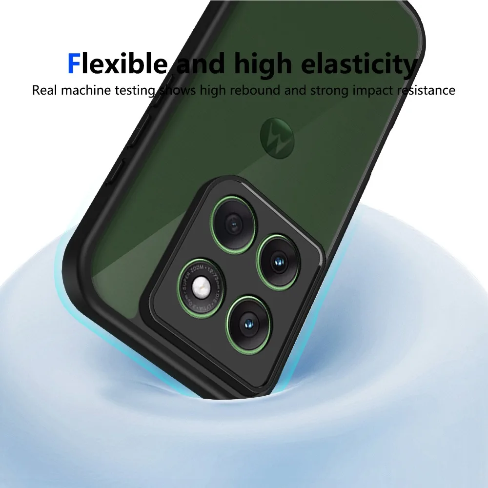 Ultra-Thin Matte Translucent TPU+PC Protective Case