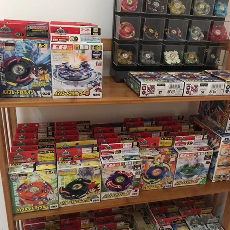 Gyro Spinning Tops Genuine 80's Beyblade Dragoon Dranzer Metal Fusion Turbo Burst Battle Online Toy Collections