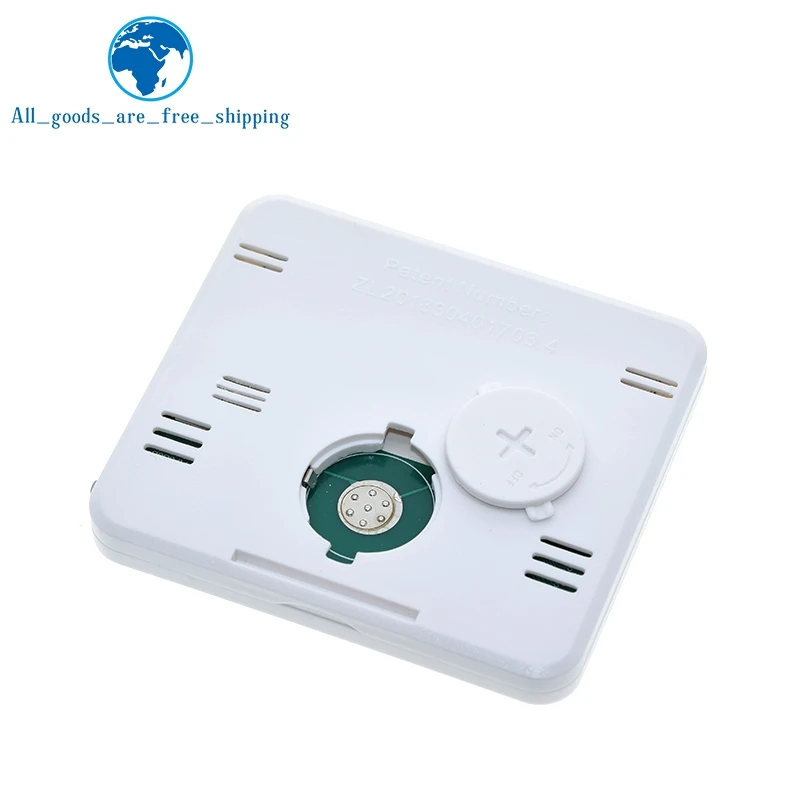 Thermometer Hygrometer Multifunction Thermometer Hygrometer Automatic Electronic Temperature Humidity Monitor Clock 3.2inch Large LCD Screen