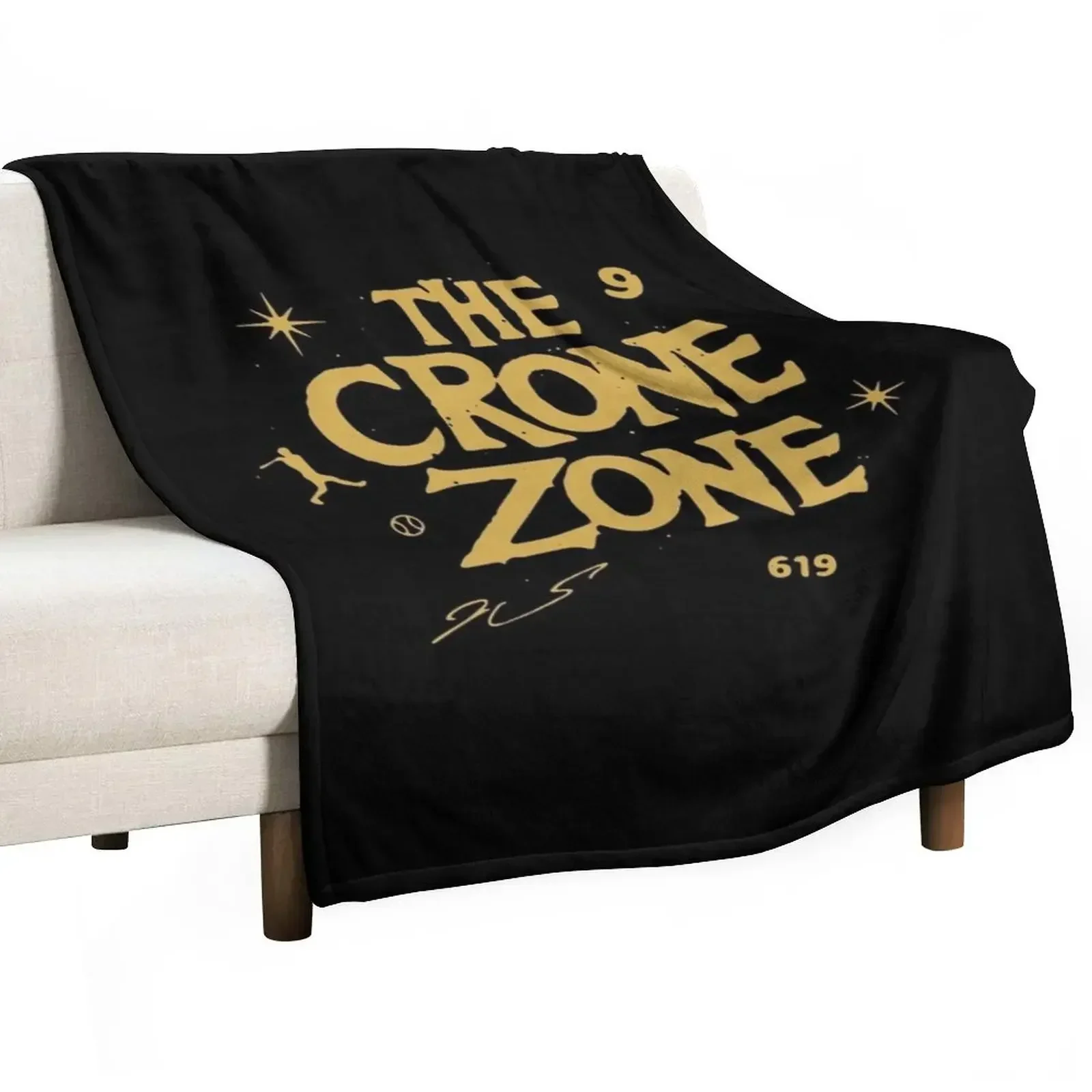 

New THE CRONE ZONE Throw Blanket Single Nap heavy to sleep For Sofa Thin Blankets