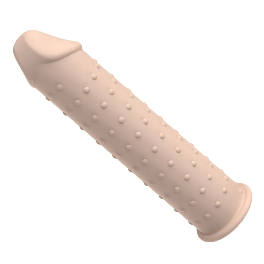 

Soft Penis Sleeve Delay Ejaculation Reusable Sex Toys For Men Erection Penig Ring Silicone Condom Dildo Enlargement