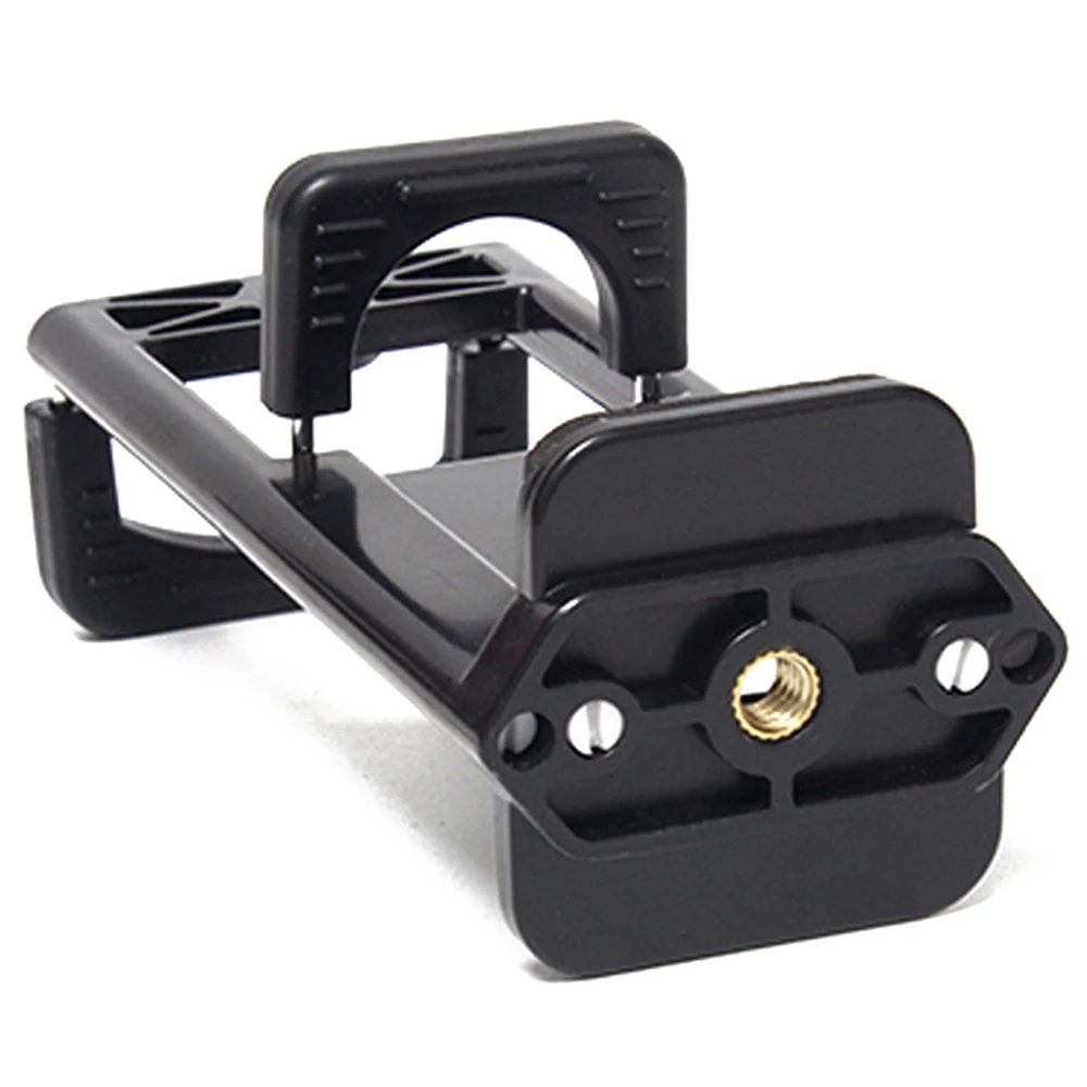 Fixing Clip Stable Durable Black Plastic For Phone Ipad Selfie Camera Bracket Firm Adjustable Mobile Accessories Desktop Bracket