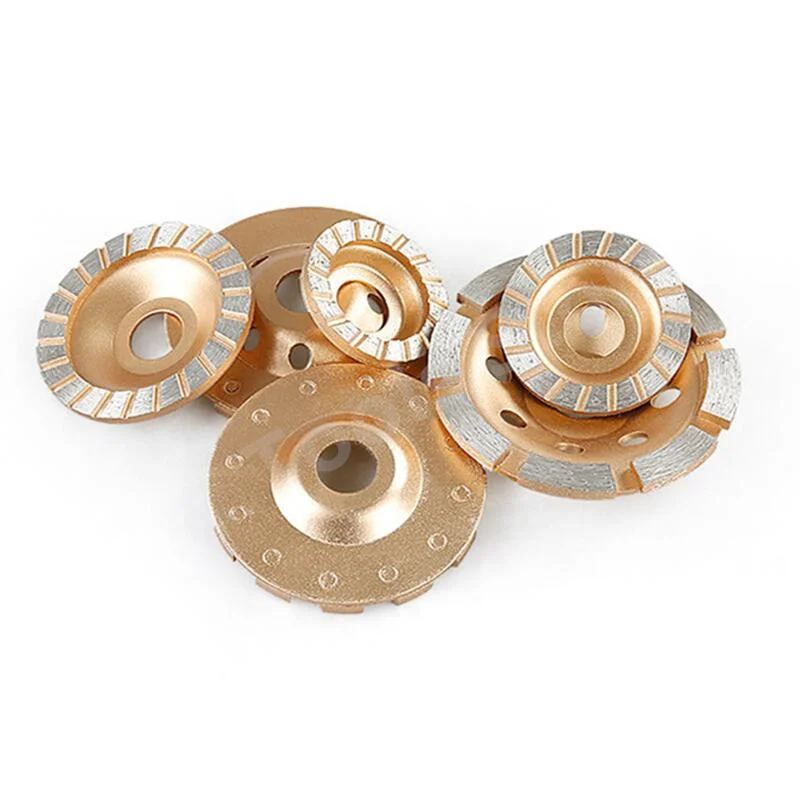 1/2/3Pcs Diamond Segment Wheel Disc Grinding Cup Abrasives Stone Marble Floor Metalworking Sharp Sanding Tools