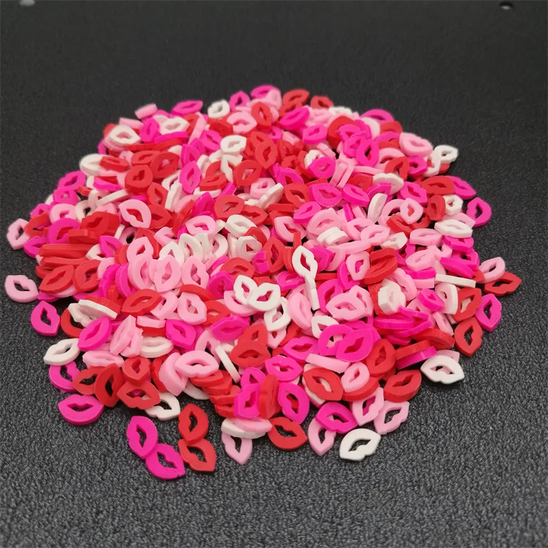1Bag Lips Confetti For Valentine's Day Engagement Wedding Table Decor Bridal Shower Happy Birthday Bachelorette Party Supplies