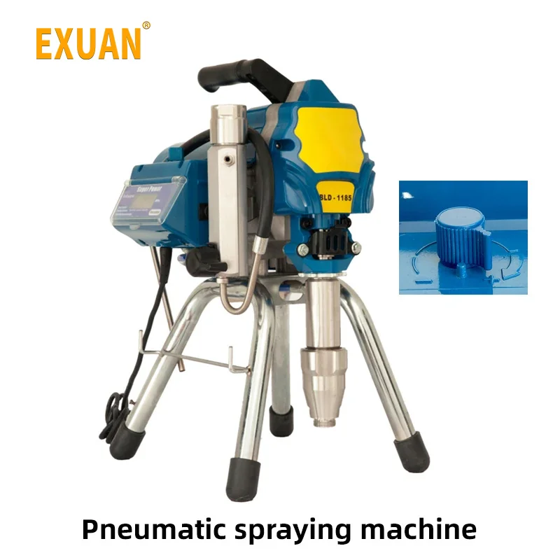 High Pressure Airless Spraying Machine Putty Spraying Paint Spraying Emulsion Coating Machine Multifunctional Spraying Machine h800 vertical spray coating machine paint sprayer furniture yard wall spraying tool electric professional powder coating machine