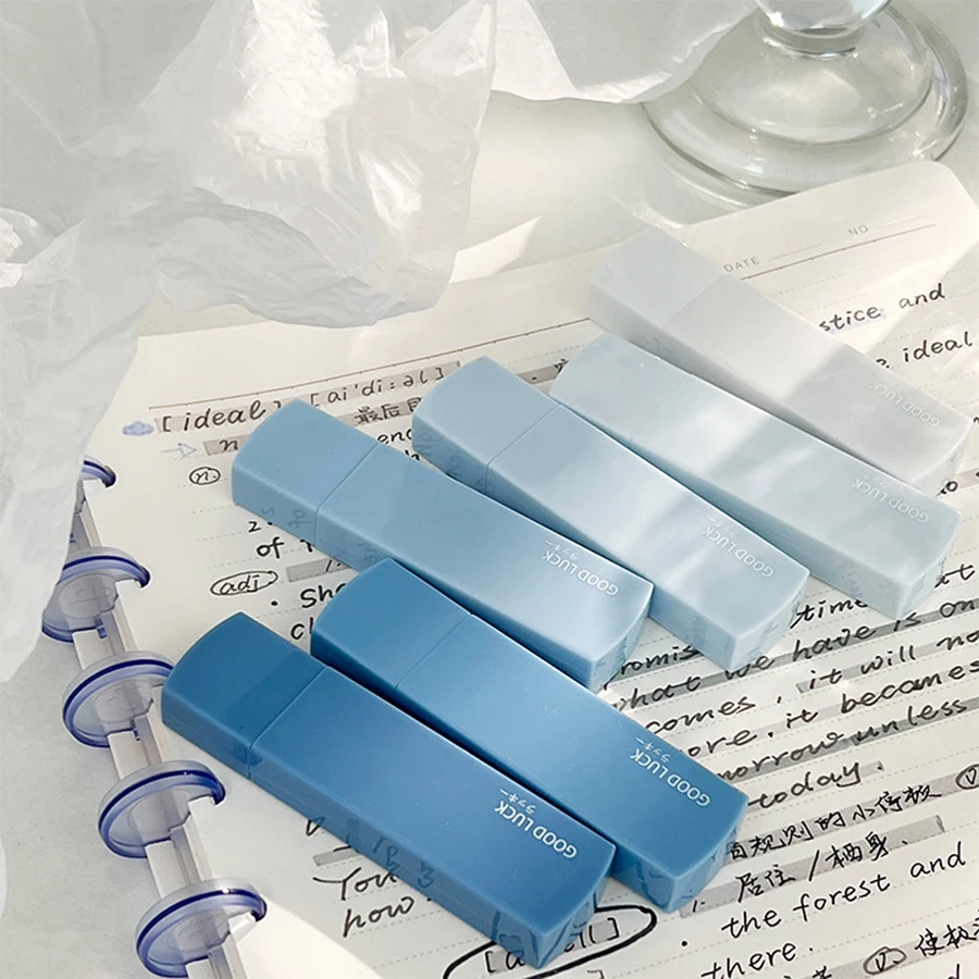 6pcs Small White Out Tapes Tape Roller Instant Correction Tape Mini Whiteout Tape Set Cute Correction Rollers correction tape correction supplies