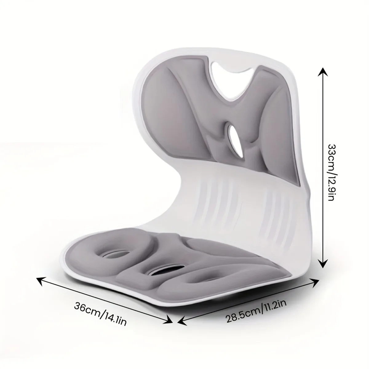Waist support cushion Sitting Posture Correction Chair Waist Back Support for Floor Seat Office 5