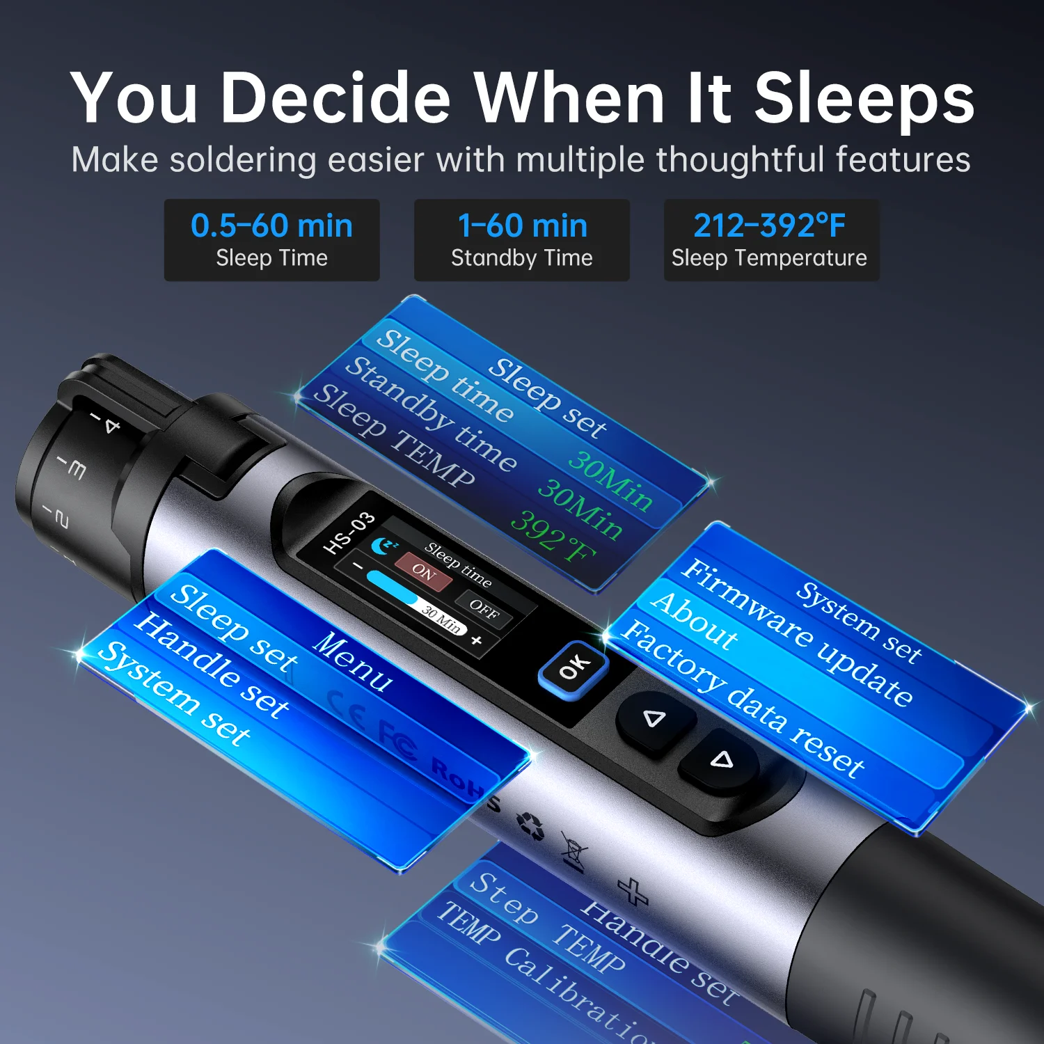 Portable Adjustable Soldering Iron 5
